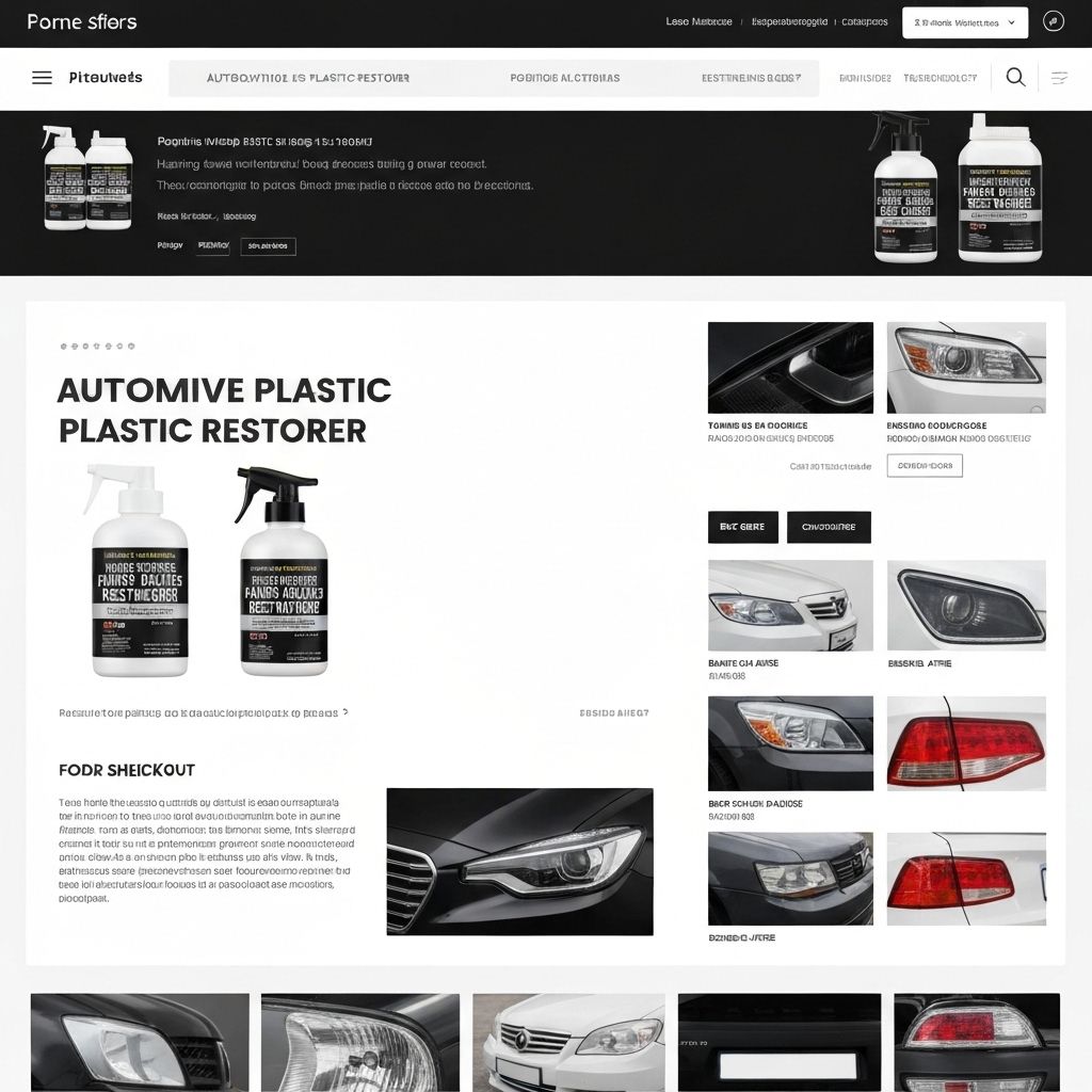 Revitalizador de Plástico Pro